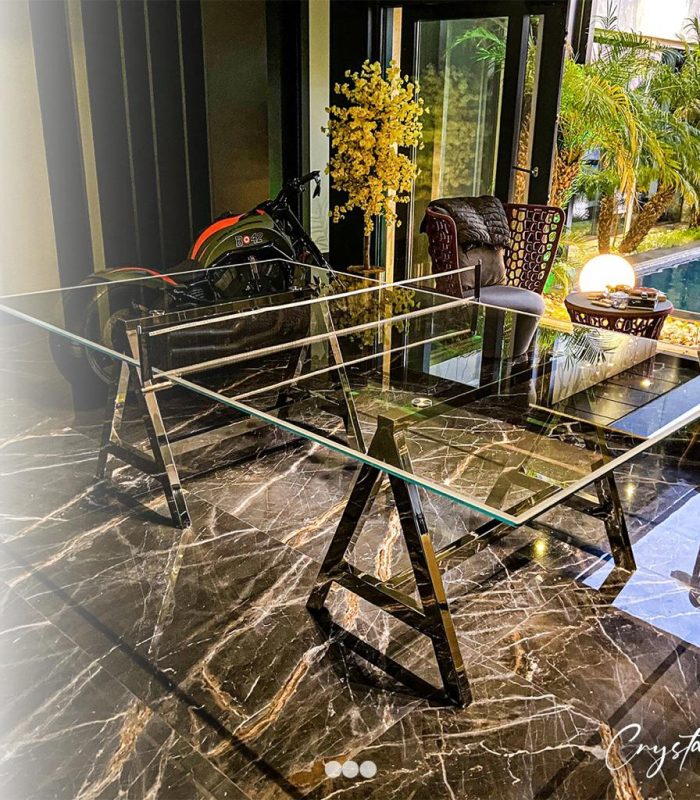 Cam Masa Tenisi Tasarim